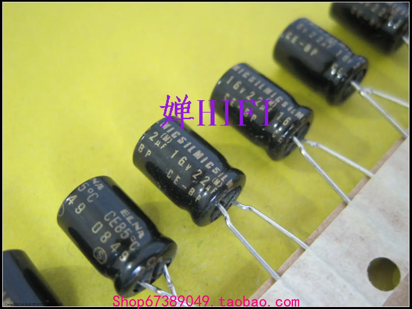 

50pcs ELNA original SILMIC-BP electrodeless copper foot electrolytic capacitor 16v22uf 8x11mm free shipping