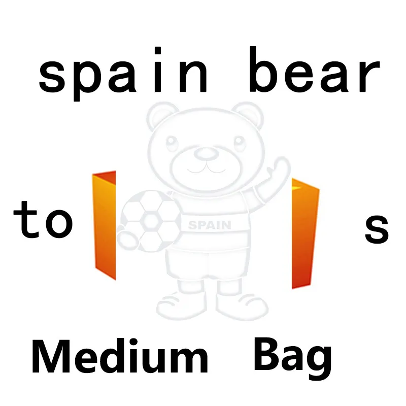 

NEW Store Event Exit Spree To Send Gifts Randomly Medium Bag Spain Bear Jewelry Contact Me To The Catalog Buy
