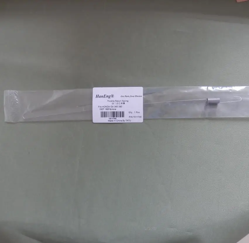 THROTTLE RETURN SPRING HONDA GX340 390 4