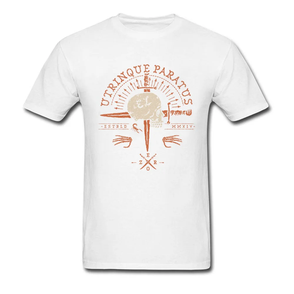 Utrinque Paratus Double Swords_white