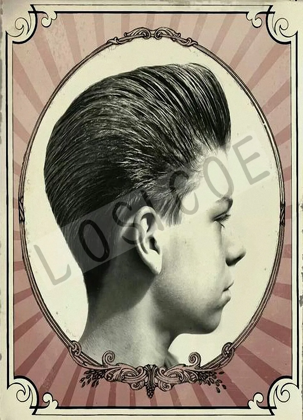 Vintage Hairdresser Tattoos Patterned Posters Kraft paper Interior Painting Restoring Wall Sticker Barber shop Home Decoration Vintage Hairdresser Tattoos Patterned Posters Kraft paper Interior Painting Restoring Wall Sticker Barber shop Home Decoration