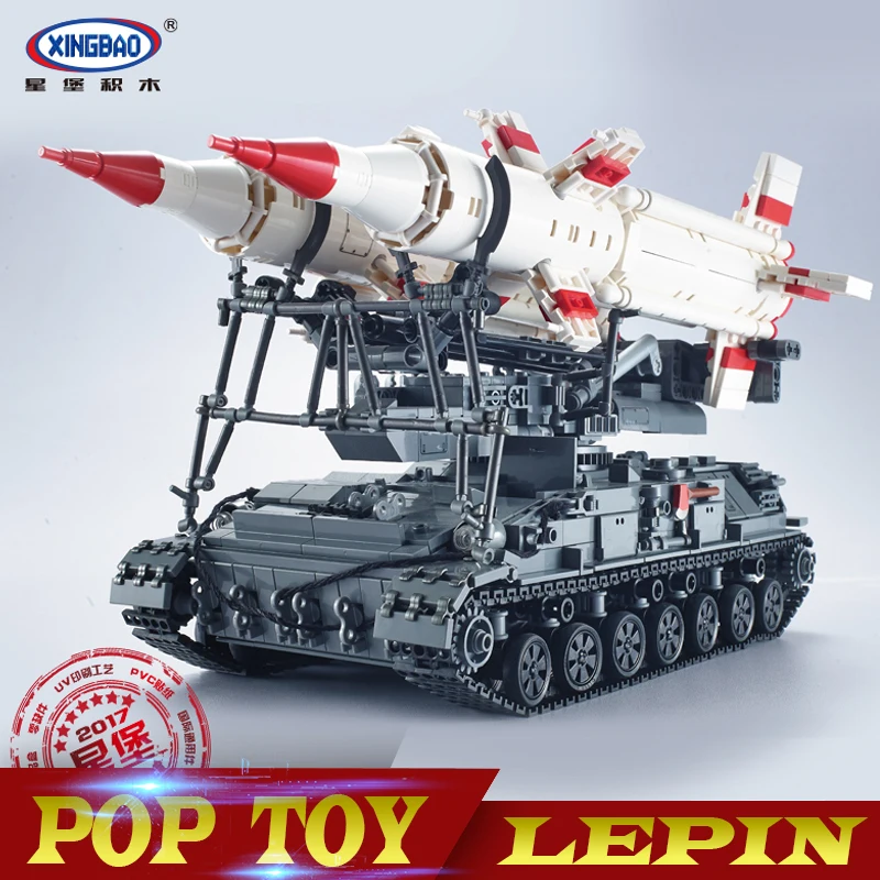 

Xingbao 06007 1469 Stucke Military Serie Die SA-4 Ganef Set Bausteinziegelsteine Kinder Padagogisches Spielzeug Modell Geburtsta