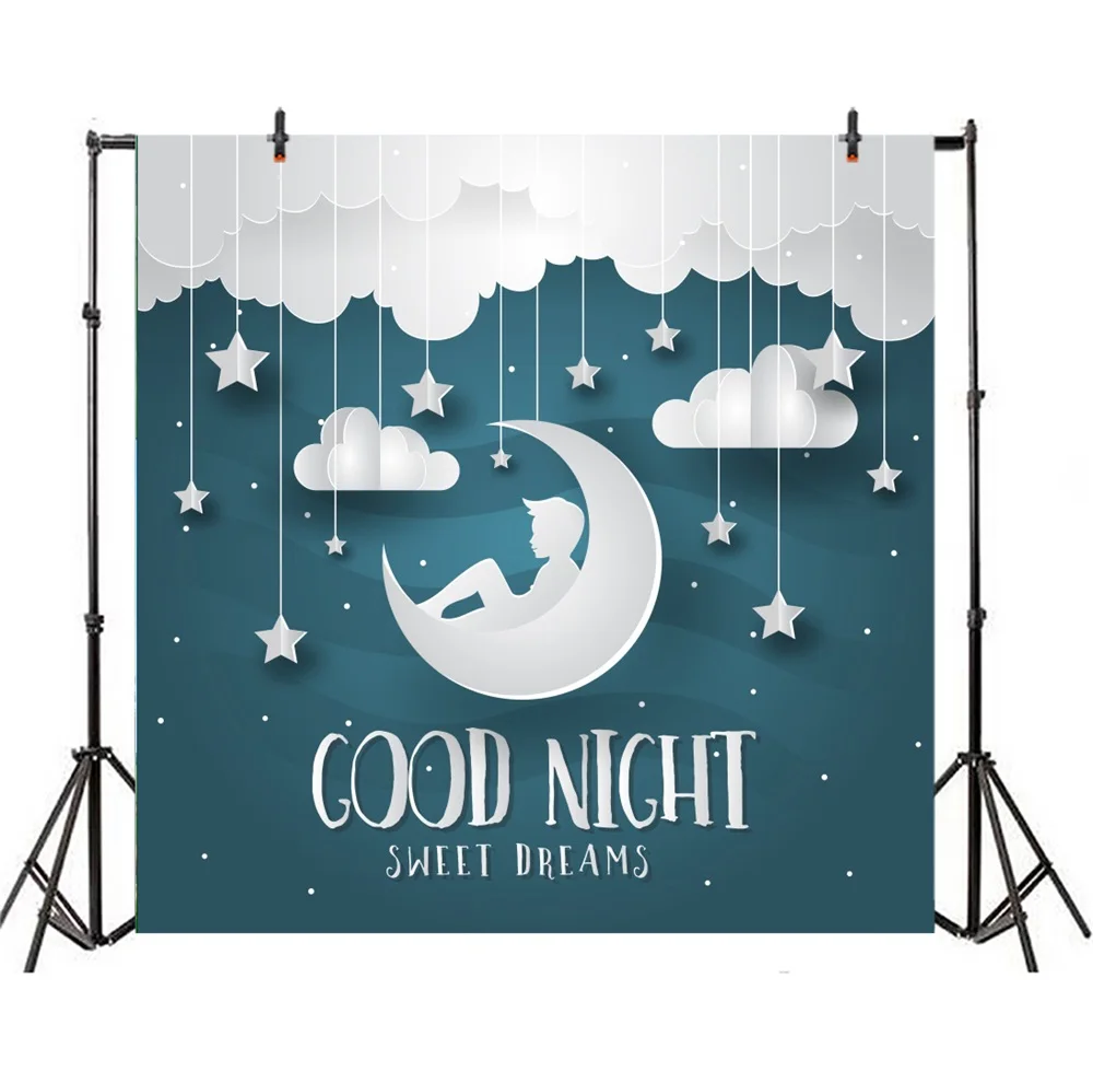 Goodnight Moon Birthday Banner Personalized Party Backdrop