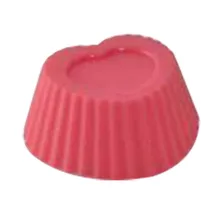 Dhdl! 10X Sweet Heart Желе льда Десерт Кубок Маффин кекса силиконовые формы для выпечки