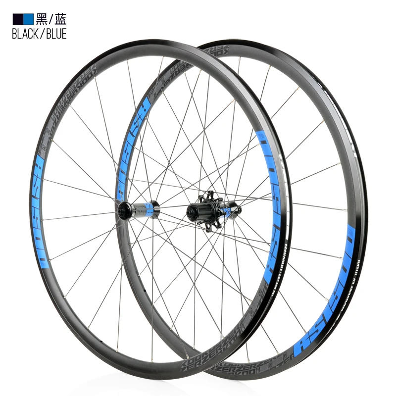 Cheap High quality Bicycle wheel 700C High 30mm Caliper Brake Aluminium alloy Road Bike wheelset 700c x19-32c tyre Front rear wheelset 36