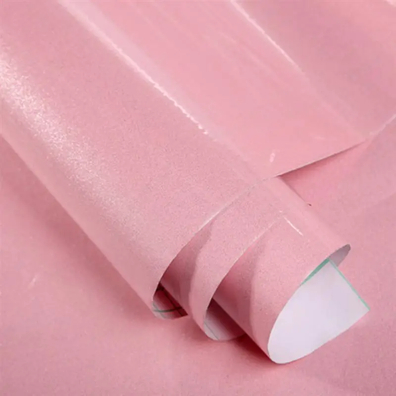 

Pink Pearl Light Self Adhesive Wall Sticker Peel and Stick Wall Paper