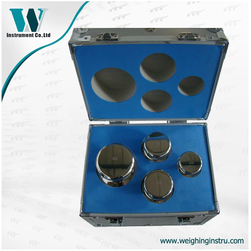 

F1 class 5kg-1kg sst304 weighing scale weight laboratory weights