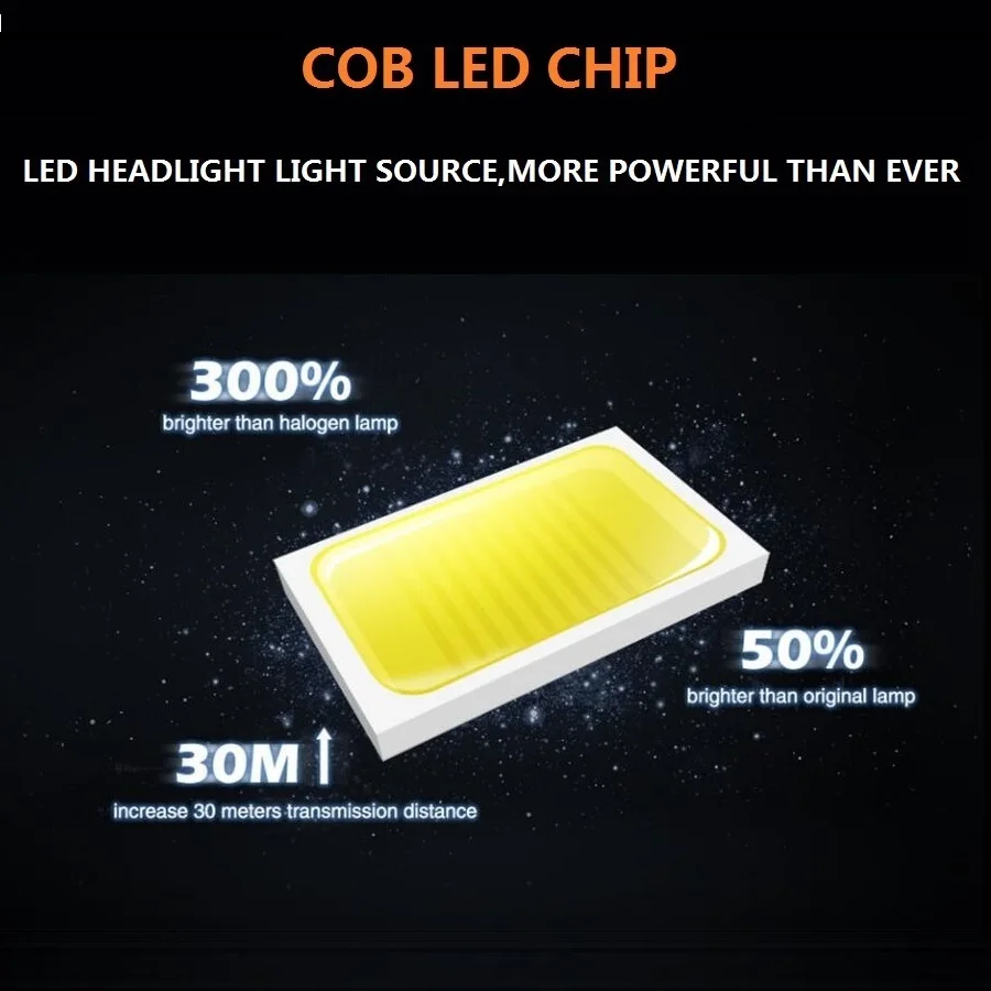 Турбоосвещение для автомобиля 6000k 24v C6 h11 Luces светодиодный передняя фара дальнего
