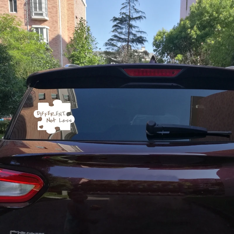 Different Not Less Autism Awareness Vinyl Art Decals Car Decor (1)