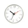 Waterproof Wall Clock Shower Suction Wall Stand Timer Bath Weather Station Home Decoration Bathroom Toilet Round Quartz Sucker 1