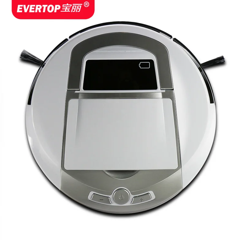 

Fully automatic household vacuum cleaner ultra-thin intelligent handle sweeping robot with liquid crystal display