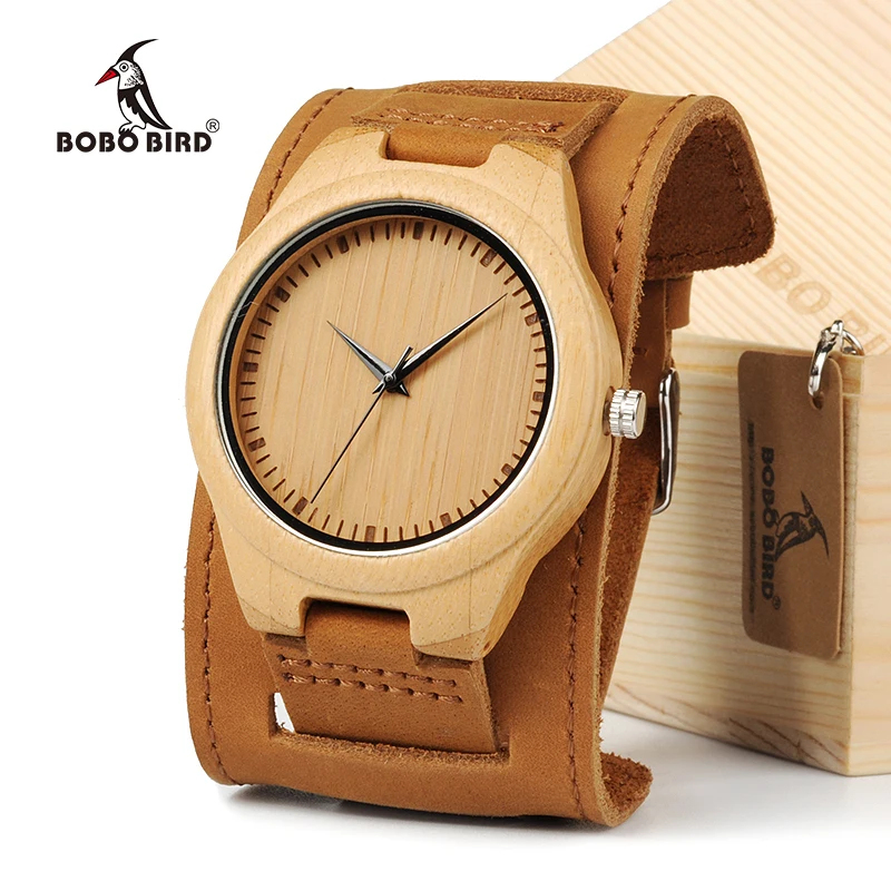 Часы мужские из натурального бамбука с деревянным циферблатом|watch bands sale|watch