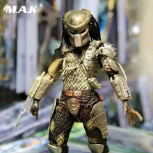 NECA Alien Vs. Predator 25th Anniversary P1 PVC Jungle Hunter Action Figure Model 7 Male Anime Figure Model Toys for Collectoin stylish alien vs predator shape key ring