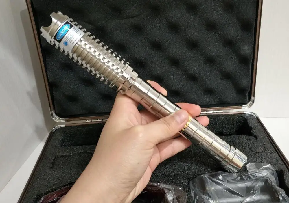 2018 новый самый мощный горения лазерной факел 445nm 450nm 500000 м фокусируемые синий