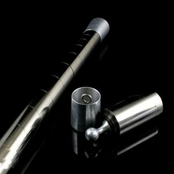 

Free shipping silver metal cane professional vanishing cane magic stick wand magic trikcs magic props