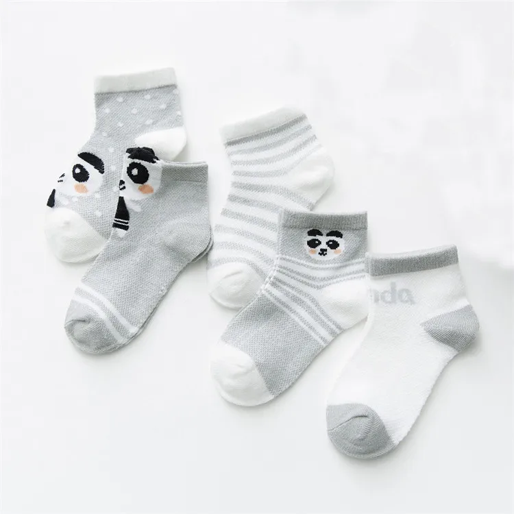 5 пар/лот, детские носки полосатые летние носки для новорожденных мальчиков хлопковые носки для маленьких девочек, одежда для малышей, аксессуары