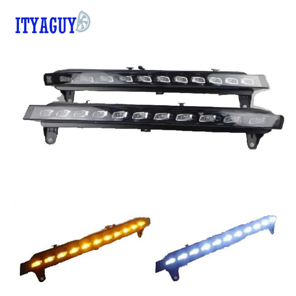 Car styling 12V LED DRL Daytime Running Lights For Audi Q7 2007 2015