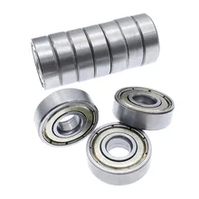 10pcs Ball Bearing 608ZZ Double Shielded Miniature carbon steel Single Row Deep Groove 608 for fidget spinner 8*22*7mm