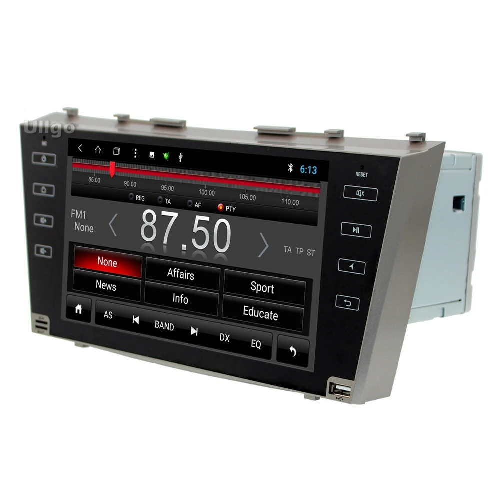 9'' Octa Core Android Car Head Unit for Toyota Camry V40 2006-2011 Autoradio GPS Car Stereo with Radio RDS BT Wifi Mirror-link