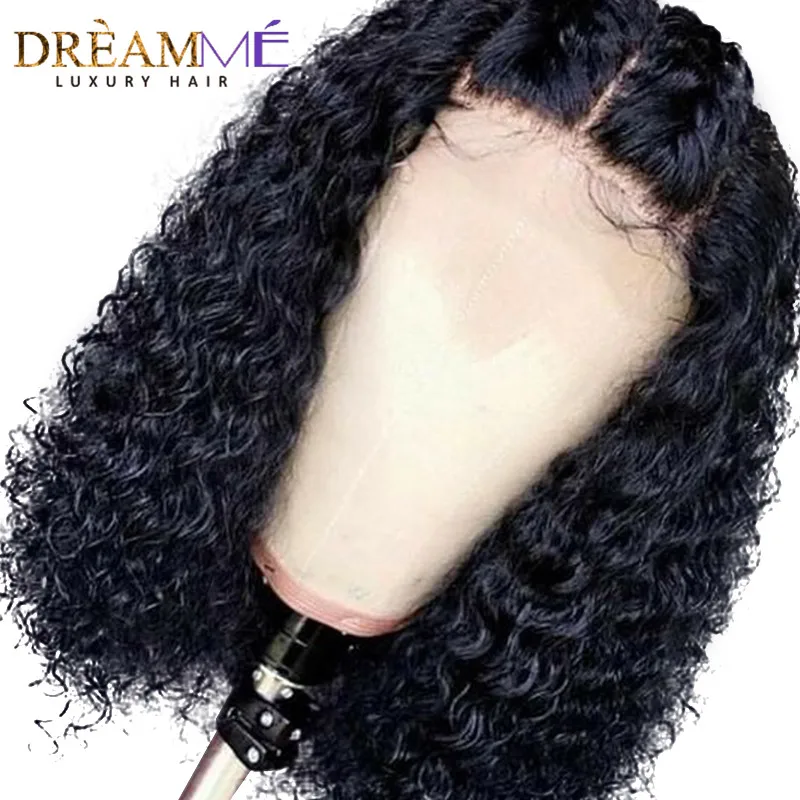bob curly human hair wig (5)