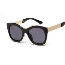 New Retro Sunglasses Men Women Over Sized Sun Glasses Korean UV Protective Eyewear Oculos De Sol Feminino Masculino