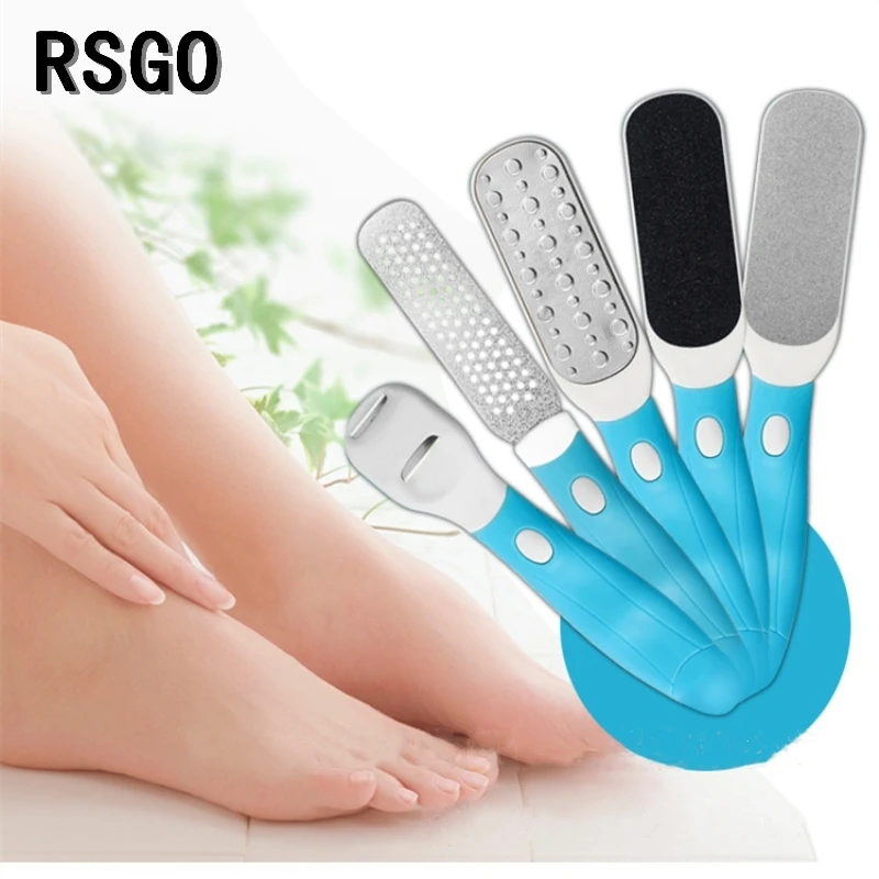 

RSGO Stainless Steel Pedicure Kit Tools Exfoliating Prevent Dead Skin Manicure Foot Skin Care Tool Set