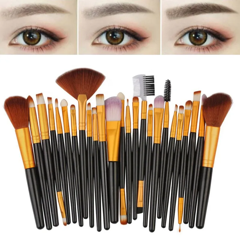 Fan Makeup Brushes Set Professional Cosmetic Makeup Tool Brush Kit