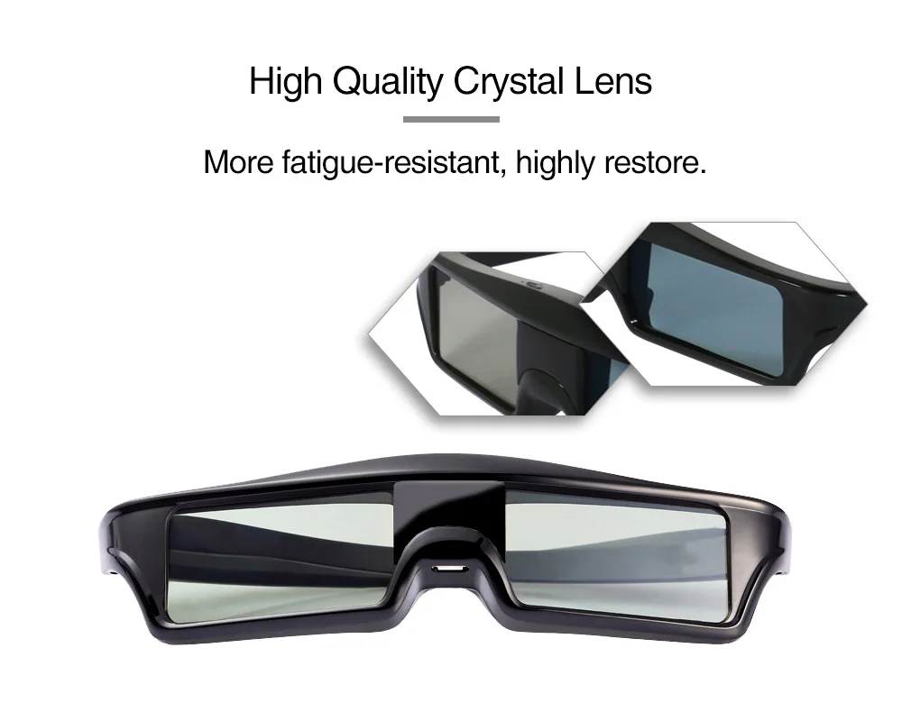 Najtaniej 2 sztuk partii Bluetooth aktywna migawka 3D okulary wymiana Sony Samsung SSG 5100GB do projektora Epson RF3D okulary ELPGS03 3D okulary 3D telewizor z dostępem do kanałów