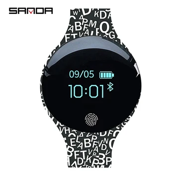 

SANDA IOS Android Smart Watch Waterproof IP65 Bluetooth Sport Smartwatch Men Women Watches Fingerprint Boot reloj inteligente