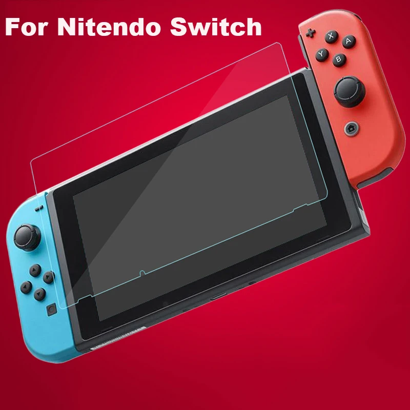 

Teaegg 9 H Tempered Glass Screen Protector For Nintend Switch Protective Film Cover For Nintendo Switch NS Accessories