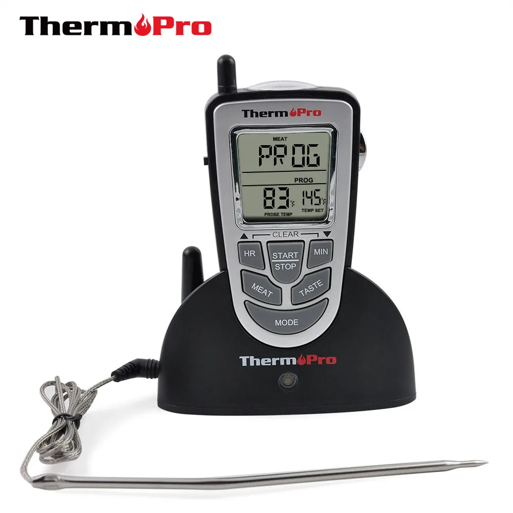Беспроводной цифровой термометр ThermoPro для барбекю/духовки/курильщика/гриля с