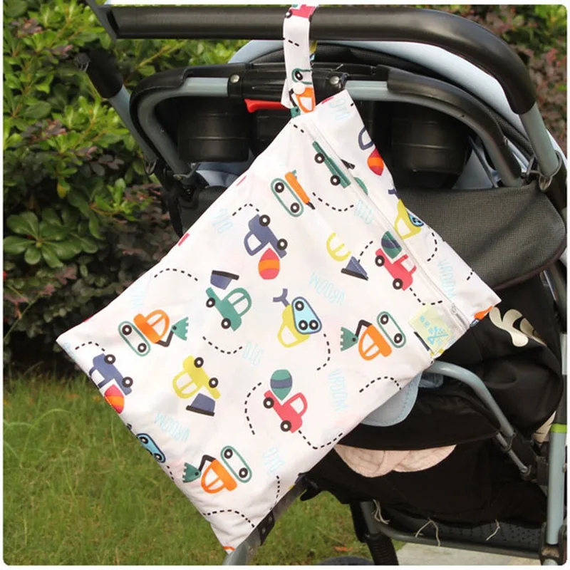 MOTOHOOD Fashion Bag Washable Baby Diaper Nappies Bags For Mom Waterproof Travel Carry bag Stroller Bags Accessories 3040cm  (1)