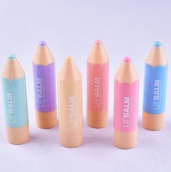 

by ems or dhl 1000pcs Fantastic Crayons Funky Unisex Pencil Shaped Solid Moisturizer stick Lip Balm New Fashion