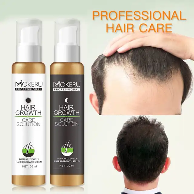 2pcs Pack Mokeru Natural Hair Loss Products Fast Hair Regrowth