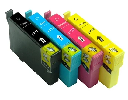 

Free Shipping for Ink Cartridge for EPSON T1771 T1772 T1773 T1774 for Epson Expression  Home  XP-102/XP -202/XP-402 Printer