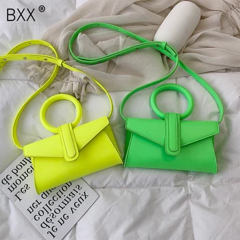 

[BXX] Women's Single Shoulder Crossbody Bag All-match Flap 2020 Casual Laides Mini Portable Handbag Chic Chest Waist Bag HE951