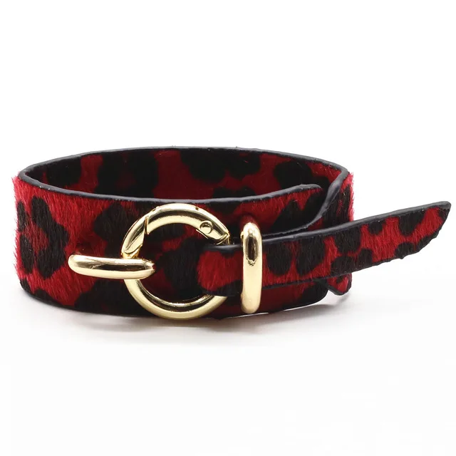 Классические модные круглые змеиные кожаные леопардовые браслеты женские модные женские браслеты женские ювелирные изделия дизайн Геометрические