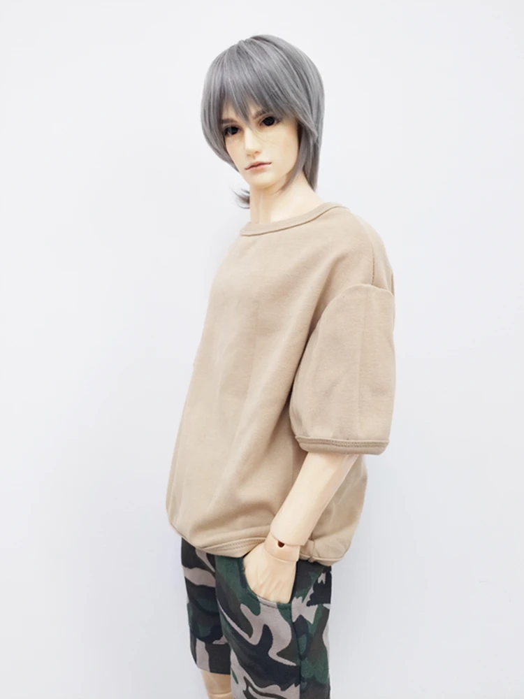 T-shirt Cotton Half Sleeve Handmade SD BJD Doll Accessories Clothes for 1/3 1/4 1/6 BJD Dolls barbie doll clothes doll clothes accessories doll clothes doll accessories