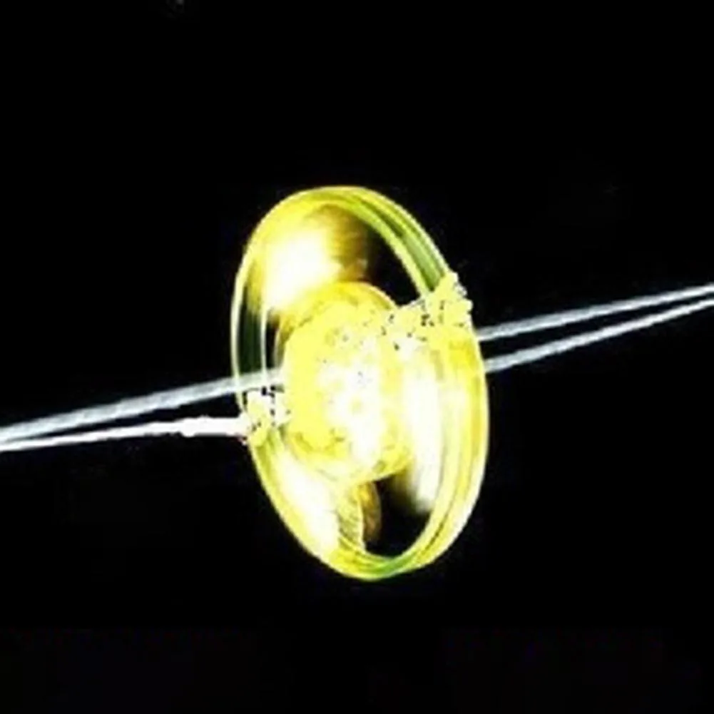 1 шт. пластик Потяните флэш-маховик флеш-гироскоп фитнес светящийся Pull Line Flash маховик случайный цвет