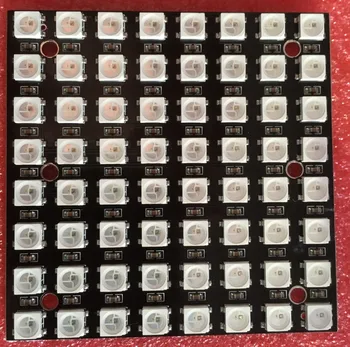 

A 64-bit WS2812B8*8 xRGB 5050 LED module ws2812s pixel screen