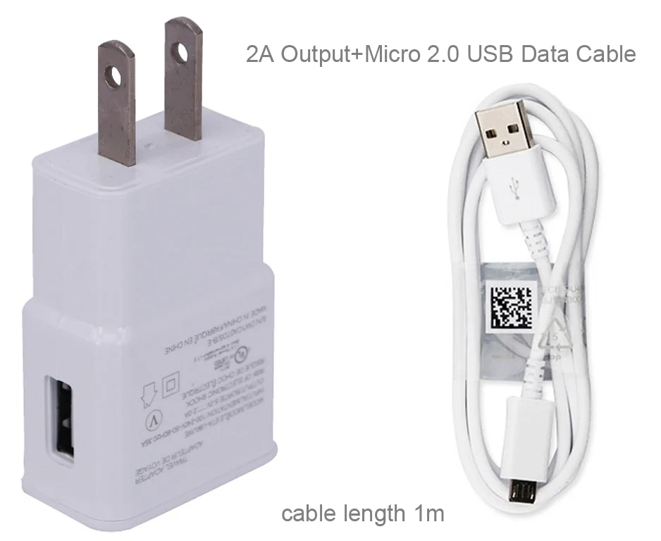 Зарядное устройство 2A с европейской вилкой + USB-кабель для передачи данных Huawei G7