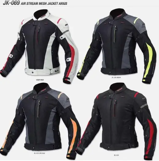

New for KOMINE JK069 motorcycle summer breathable mesh anti-fall riding jacket 102