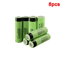 Лучшие продажи 8 шт 3,7 V NCR 18650B 3400mAh перезаряжаемые батареи для Panasonic 18650 батареи/банк питания/портативное зарядное устройство/свет