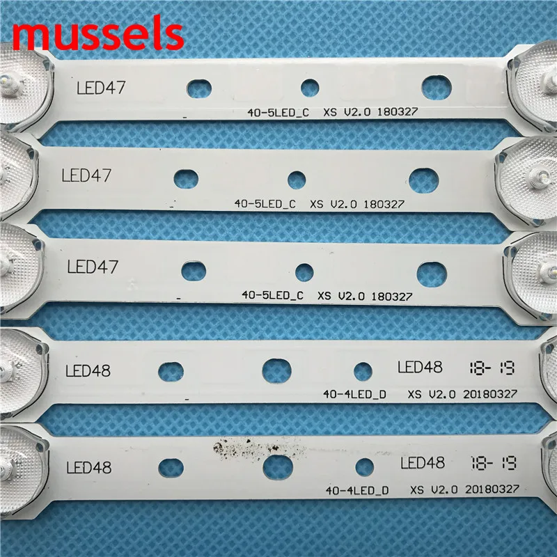 Светодиодный подсветка полосы для samsung 4" ТВ 4/5 лампа SVS400A73 40D1333B 40L1333B 40PFL3208T LTA400HM23 SVS400A79 40PFL3108T/60