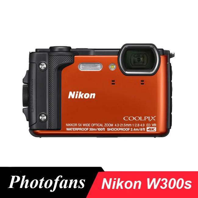 Водонепроницаемая цифровая камера Nikon COOLPIX W300s | Электроника