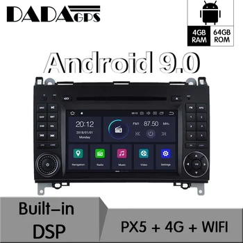 

Android 9.0 Built-in DSP Car DVD Player Radio For Mercedes Benz Sprinter B200 W209 W169 W169 B-class W245 B170 Vito W639 GPS