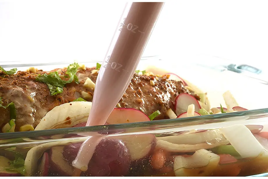 QueenTime Турция Бастер шприц для измерения распылитель аромата соус Заправка инструмент 30 мл ТРУБЫ барбекю мясо Бастер FDA утвержденных