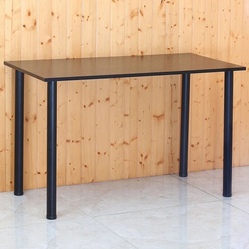 

15%,Home office simple computer laptop desk Double Stable writing desk Assembled black/White 120*60*74cm