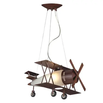 

HAIXIANG Modern LED Aircraft Pendant Lights Kid's Bedroom Lamp LED Cartoon Lighting Fixtures Child's Room Pendant Lamp