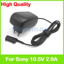 10,5 V 2.9A 40 W зарядное устройство для планшета, ПК для sony планшеты серии S Xperia S3 S4 SGPT113 SGPT114 SGPAC10V1 SGPAC10V2(штепсельная Вилка европейского стандарта